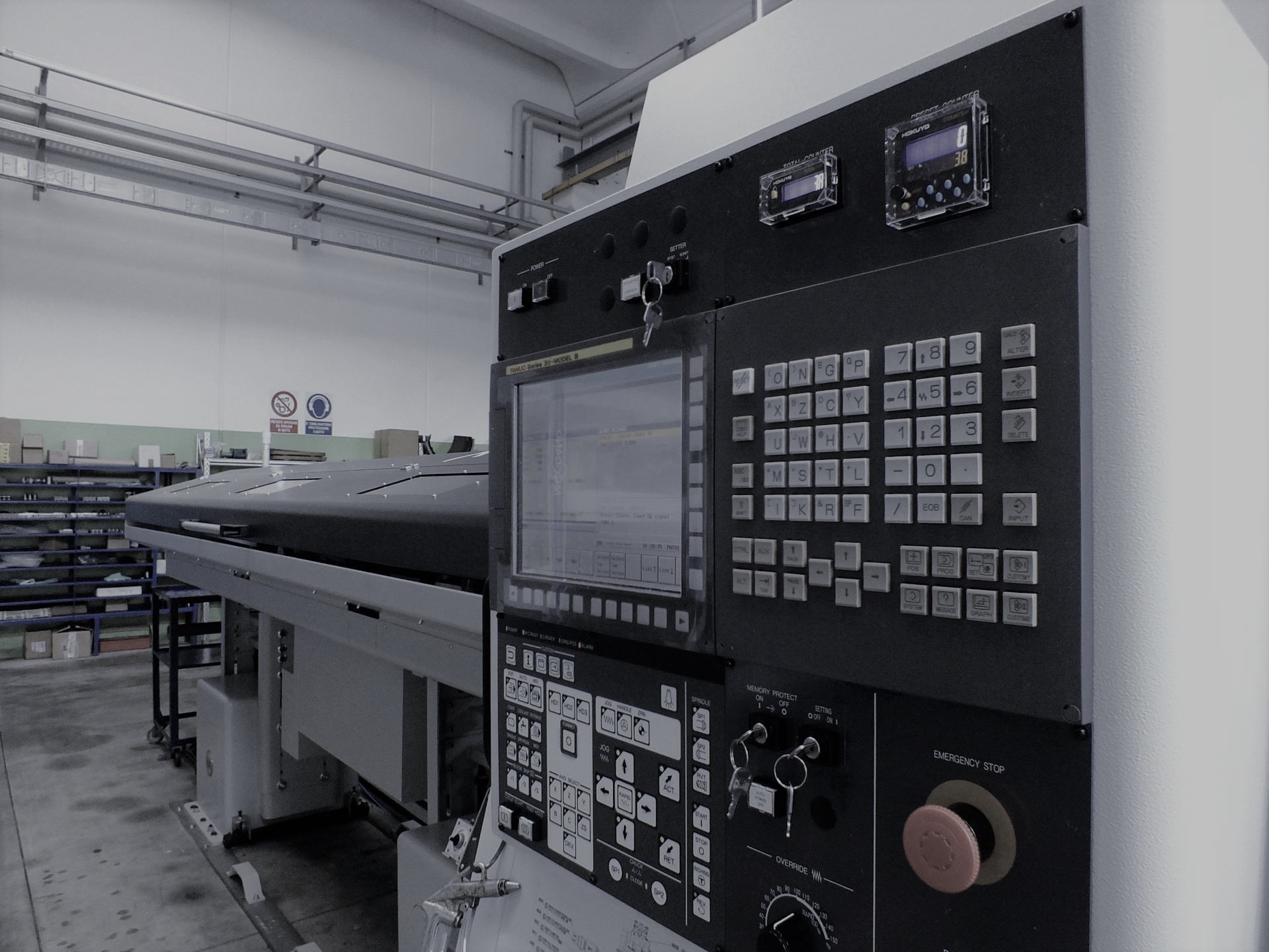 Reparto torni a CNC
